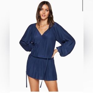 Ramy Brook Paris Blouson Minidress Navy size small Great condition worn once
